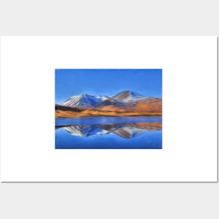 Black Mount , the Highlands , Scotland Posters and Art